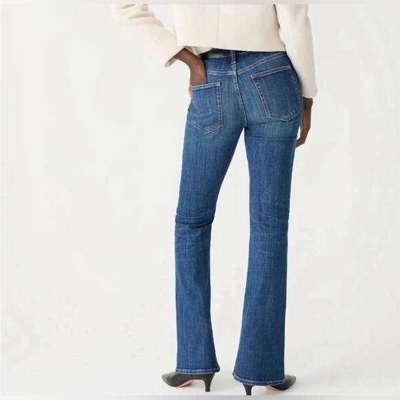 J Crew Skinny Flare in Wakeman Wash jeans BT481 Size 32 - Picture 2 of 5